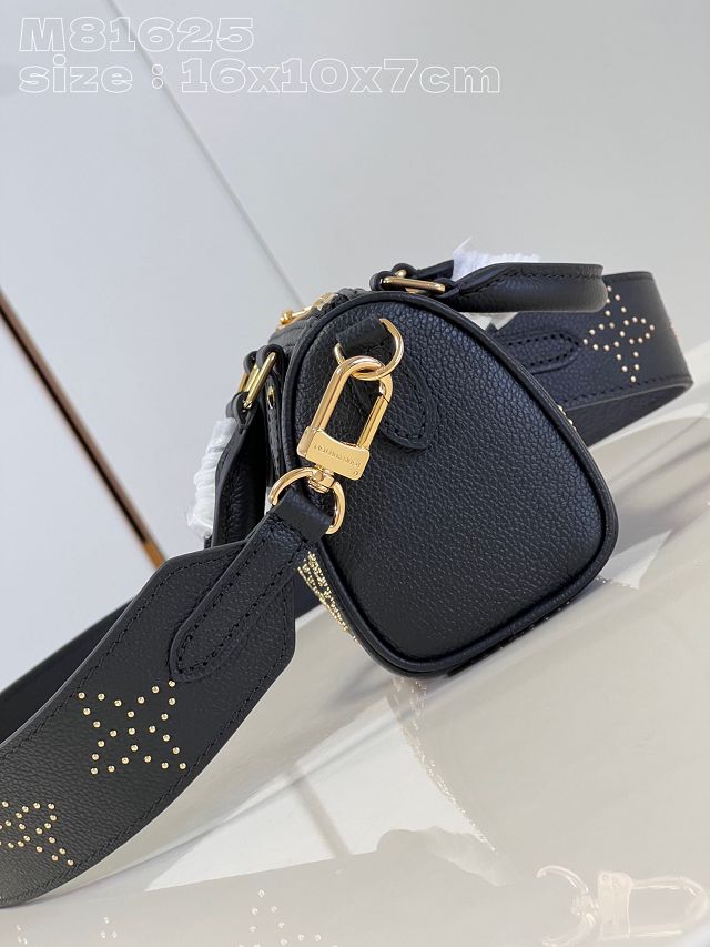 2023 Louis vuitton original calfskin nano speedy M46745 black