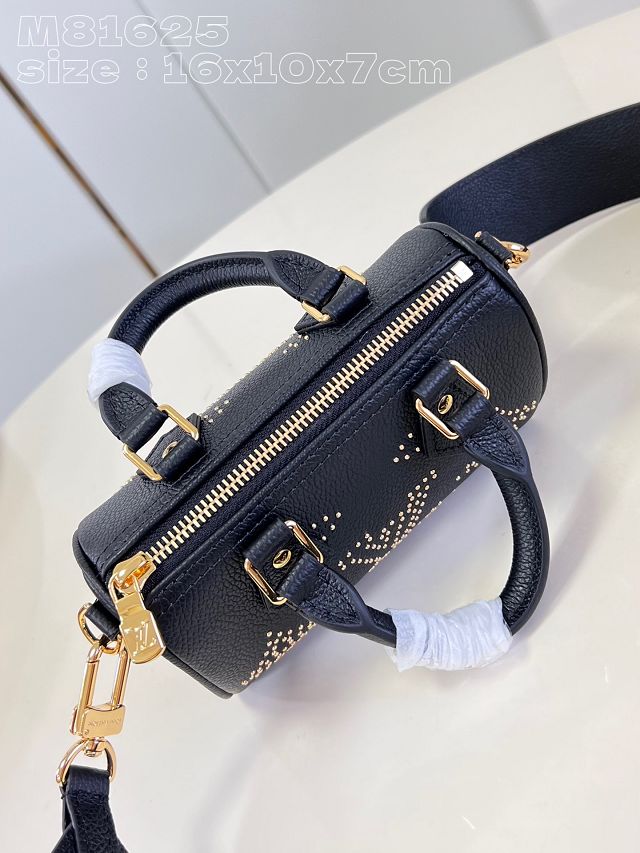 2023 Louis vuitton original calfskin nano speedy M46745 black