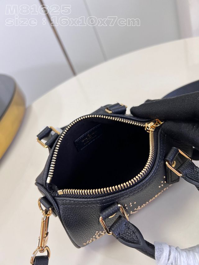 2023 Louis vuitton original calfskin nano speedy M46745 black