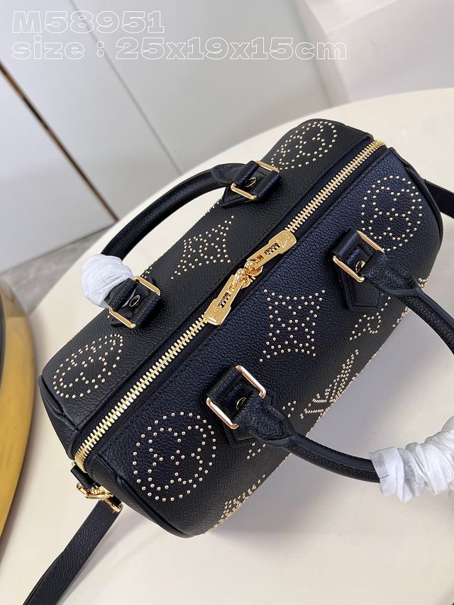 2023 Louis vuitton original calfskin speedy 25 m46736 black