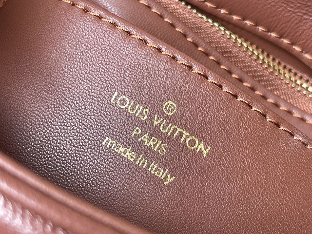 Louis vuitton original lambskin GO-14 medium handbag M23601 caramel