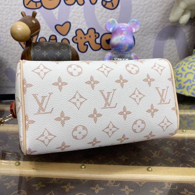 Louis vuitton original monogram canvas speedy 20 M46906 white