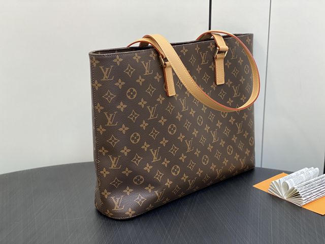 Louis vuitton original monogram canvas largetote handbag M51155