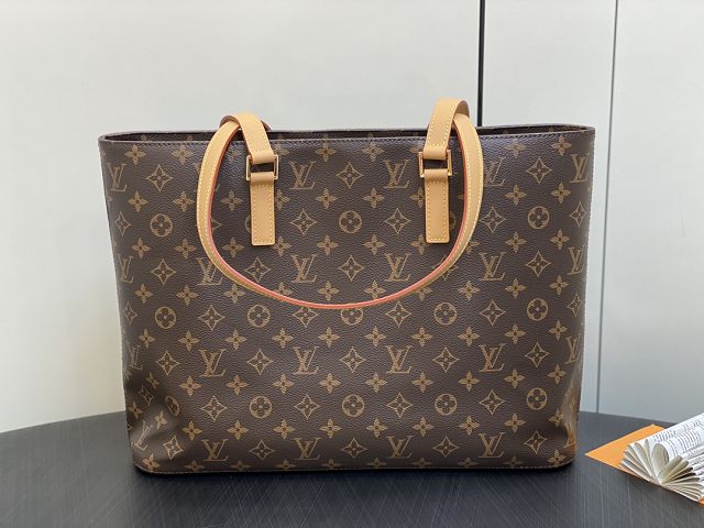 Louis vuitton original monogram canvas largetote handbag M51155