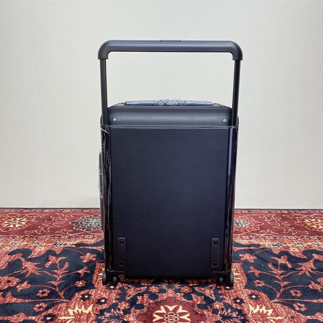 Louis vuitton original calfskin horizon 55 rolling luggage M10240 black