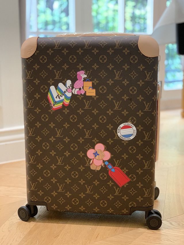 Louis vuitton original monogram canvas horizon 55 rolling luggage M10268