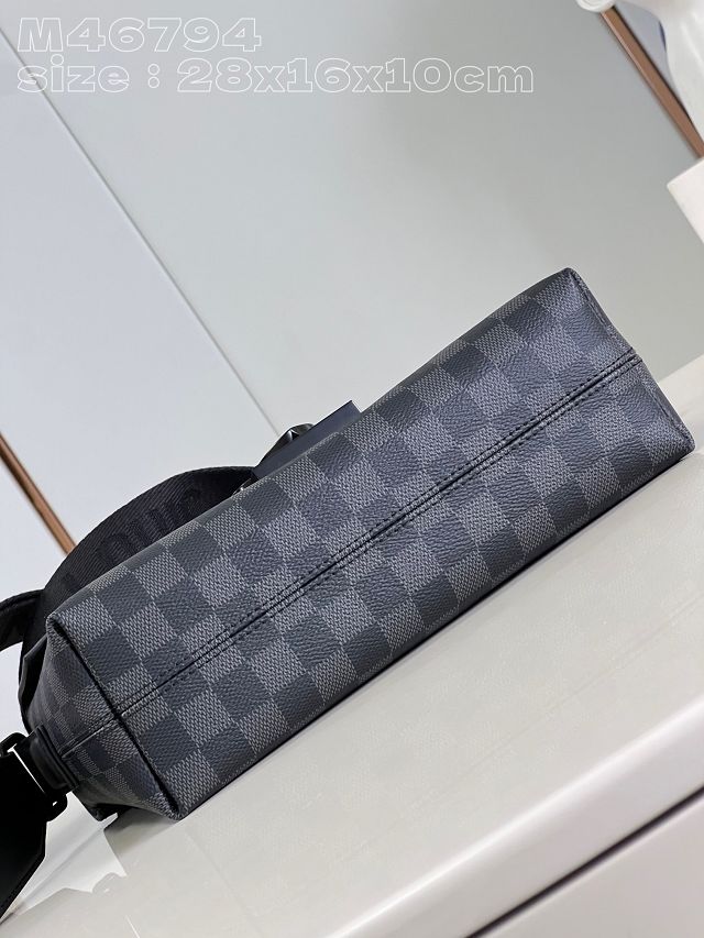 Louis vuitton original damier graphite s-cape messenger bag N46791