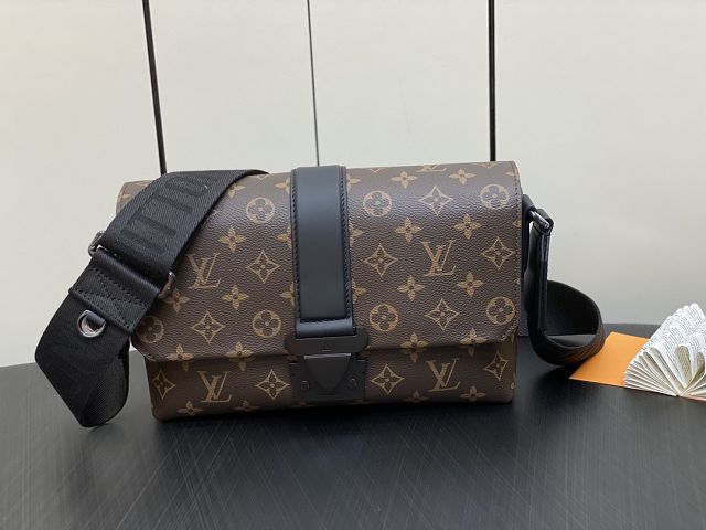 Louis vuitton original monogram canvas s-cape messenger bag M46795 