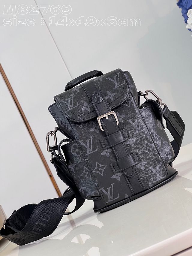 Louis vuitton original monogram eclipse nano christopher backpack M82769