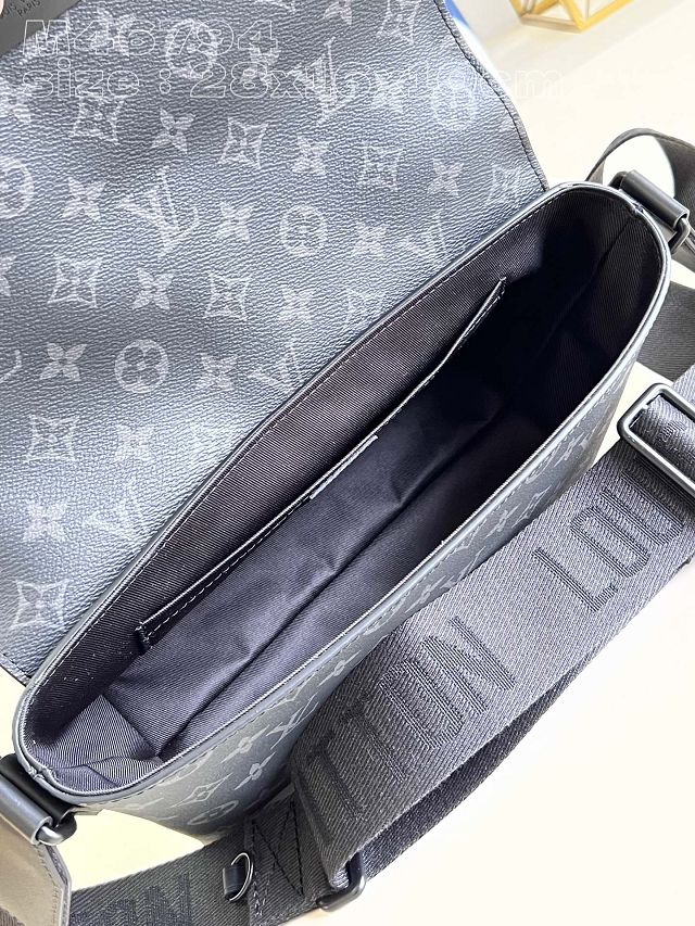 Louis vuitton original monogram eclipse s-cape messenger bag M46794 