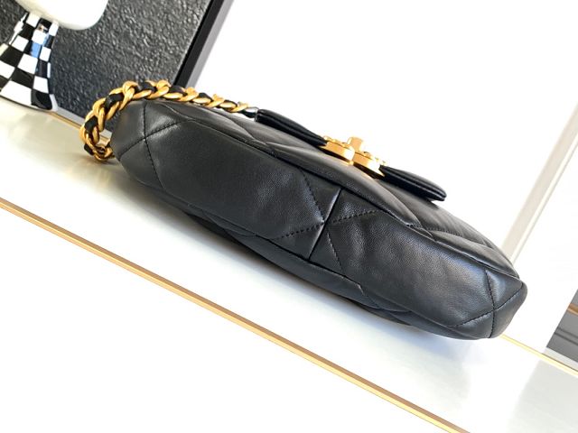 2024 CC original lambskin 19 hobo bag as4638 black