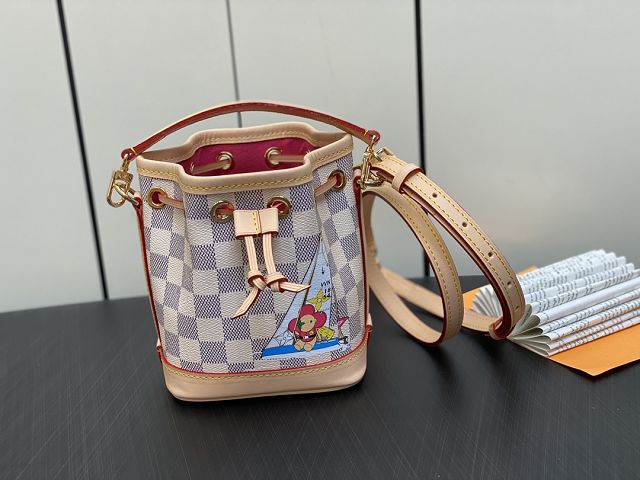 Louis vuitton original damier azur nano noe N40511 