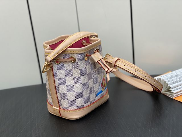 Louis vuitton original damier azur nano noe N40511 