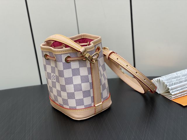 Louis vuitton original damier azur nano noe N40511 