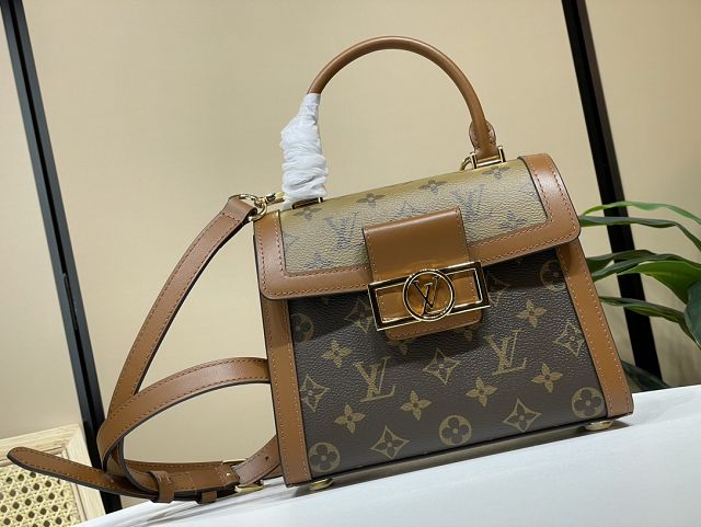 Louis vuitton original monogram reverse dauphine capitale M46751 