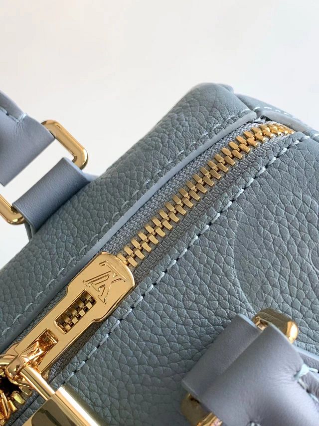 Louis vuitton original calfskin speedy 20 M46484 light blue