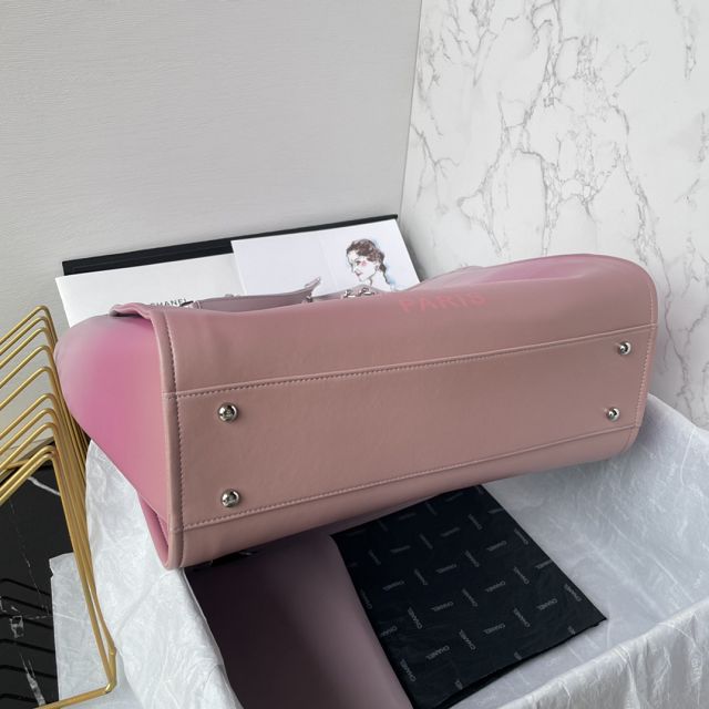 2024 CC original calfskin shopping bag AS3351 pink