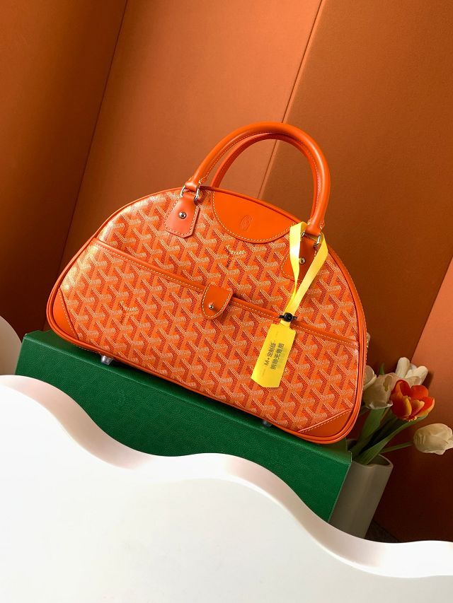 Goyard original canvas bowling bag GY0099 orange