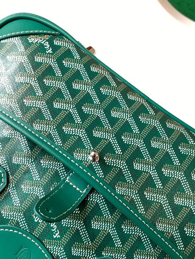 Goyard original canvas small bowling bag GY0098 green