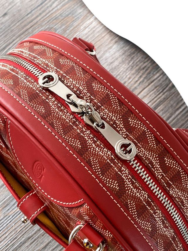 Goyard original canvas small bowling bag GY0098 red