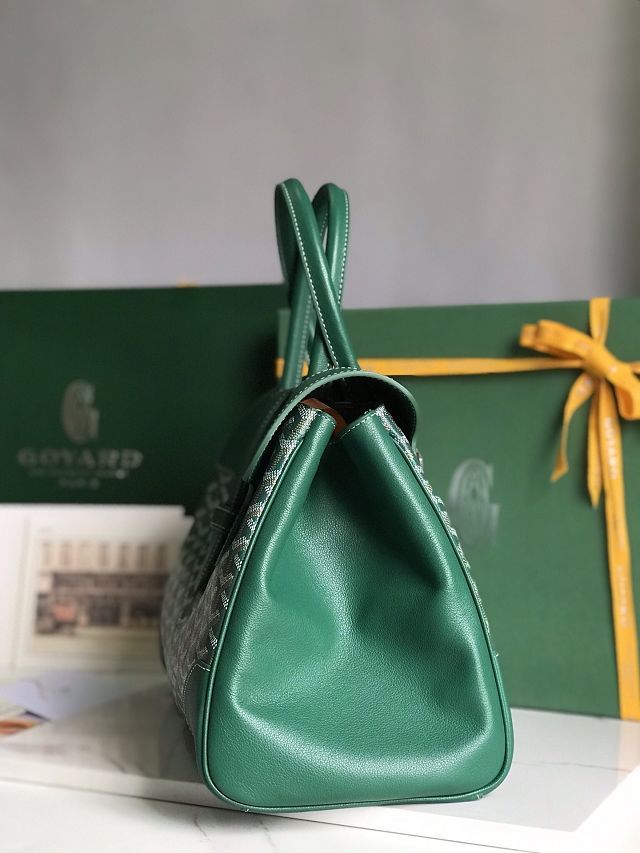 Goyard original canvas saigon tote bag GY0106 green