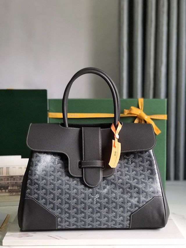 Goyard original canvas saigon tote bag GY0106 grey