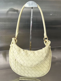 BV original lambskin small gemelli bag 776764 ice cream