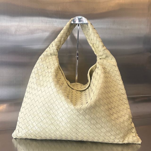 BV original calfskin large hop bag 763970 ice cream