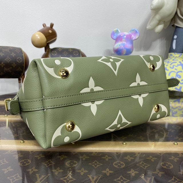 Louis vuitton original calfskin carryAll pm M46672 khaki green