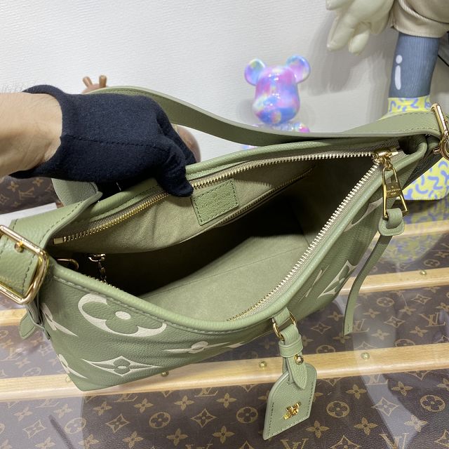 Louis vuitton original calfskin carryAll pm M46672 khaki green