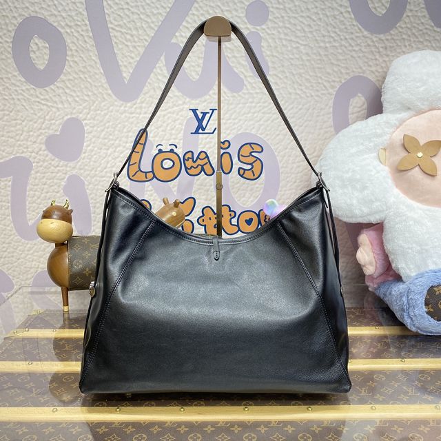 Louis vuitton original lambskin carryAll cargo MM M25143 black