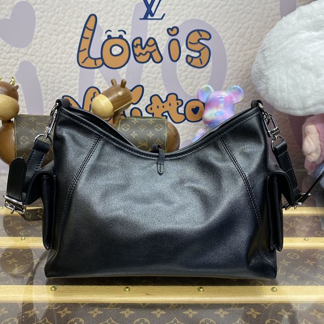 Louis vuitton original lambskin carryAll cargo PM M24861 black