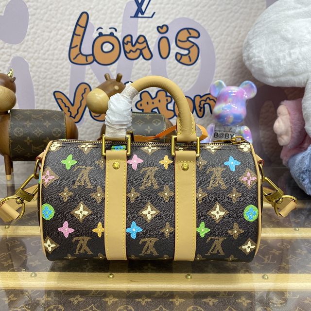 Louis vuitton original monogram craggy keepall 25 M24849