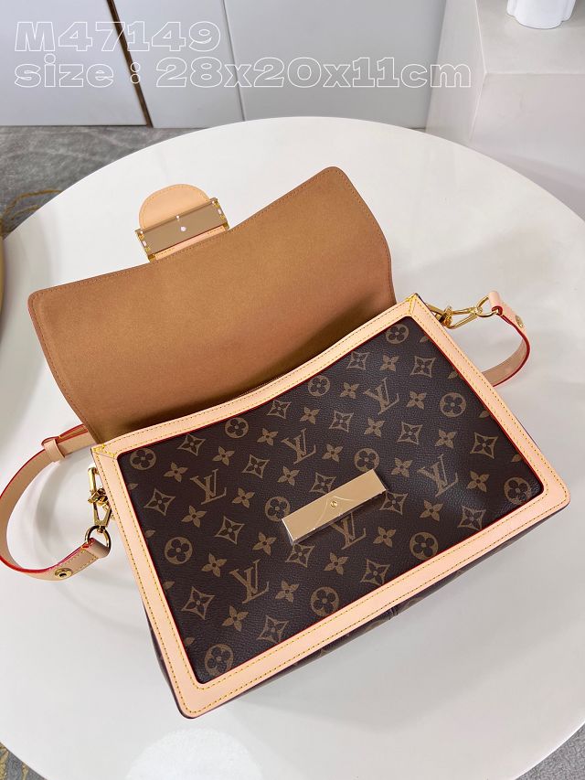 Louis vuitton original monogram canvas dauphine soft GM M47149