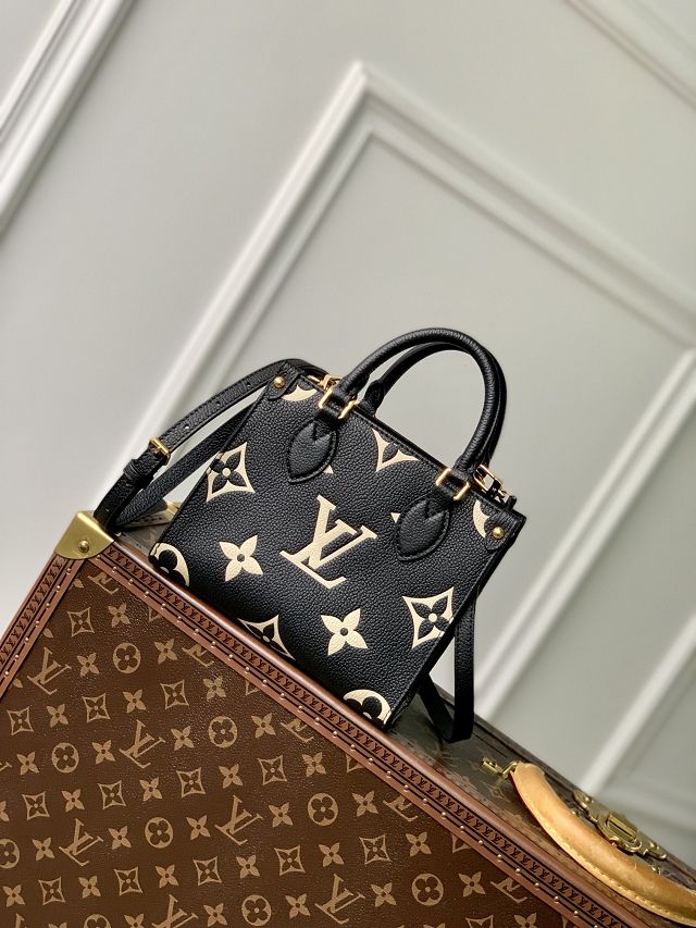 Louis vuitton original calfskin onthego BB M47054 black