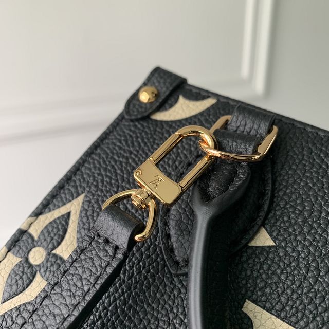 Louis vuitton original calfskin onthego BB M47054 black