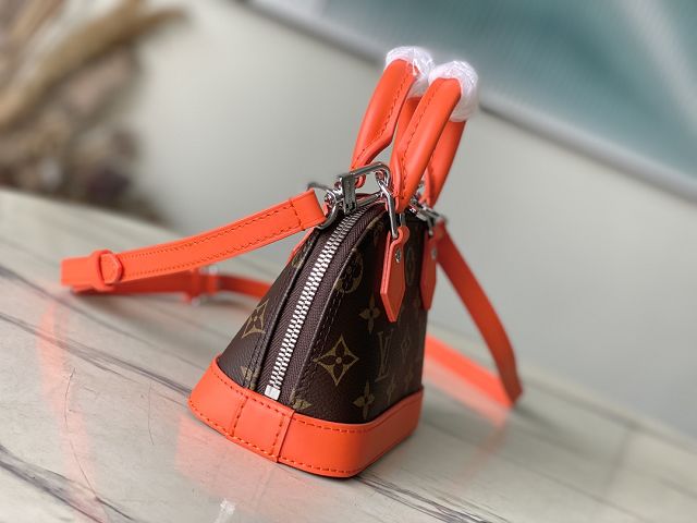 Louis vuitton original monogram canvas nano alma M83205 orange