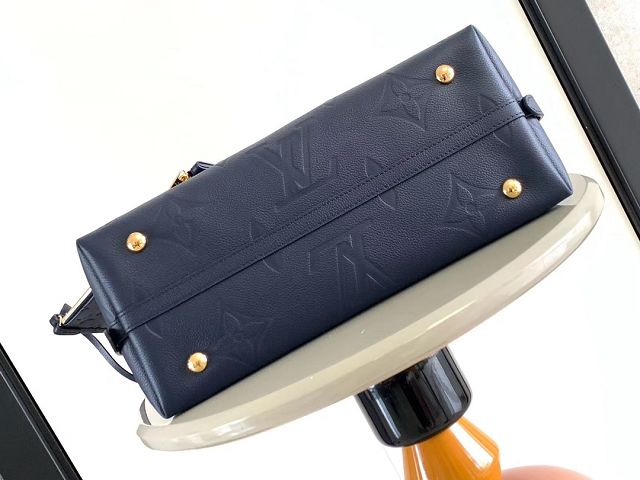 Louis vuitton original calfskin carryAll pm M46289 navy blue