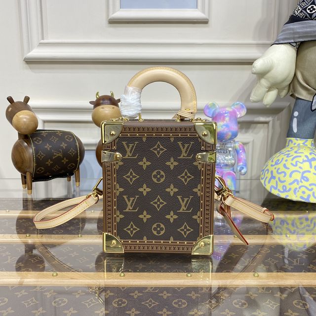 Louis vuitton original monogram canvas box trunk M10079 