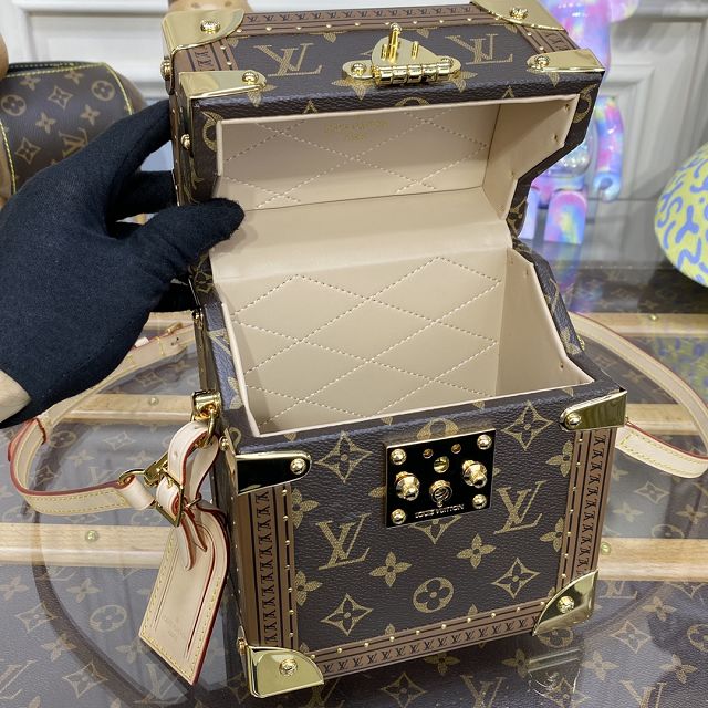 Louis vuitton original monogram canvas box trunk M10079 