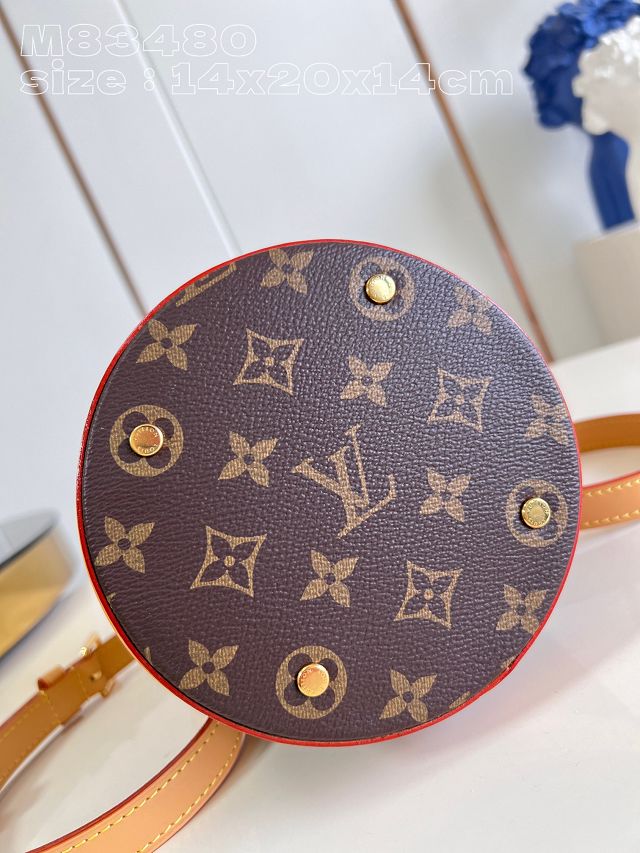 Louis vuitton original monogram canvas canoe bucket bag M83480