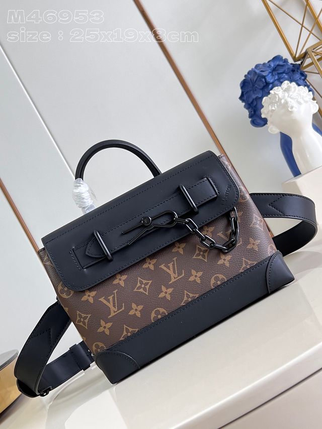 Louis vuitton original monogram eclipse steamer pm M46953 