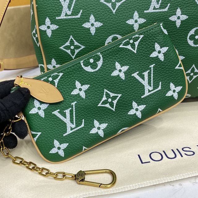 Louis vuitton original soft calfskin speedy P9 40 M24417 green