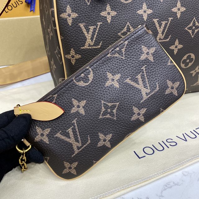 Louis vuitton original soft calfskin speedy P9 40 M24422 brown