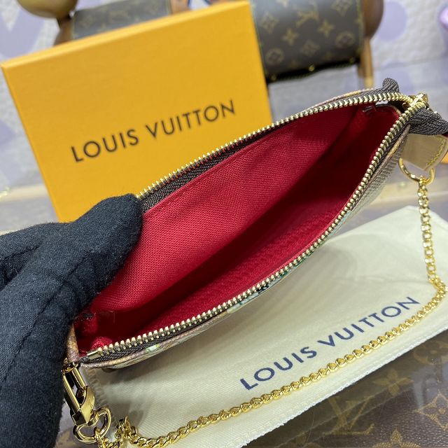 Louis vuitton origianl monogram mini pochette accessoires M58009