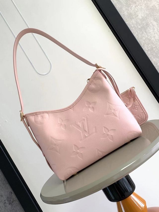 Louis vuitton original calfskin carryAll pm M47082 light pink