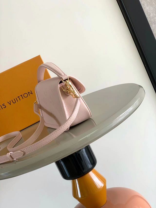 Louis vuitton original calfskin nano diane M83566 pink