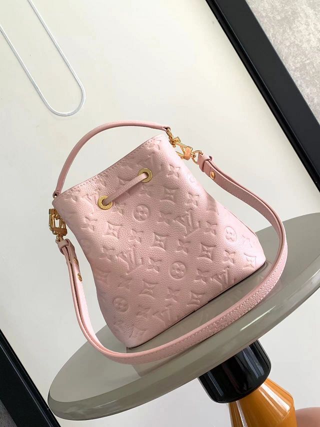  Louis vuitton original calfskin neonoe BB bag M47038 light pink