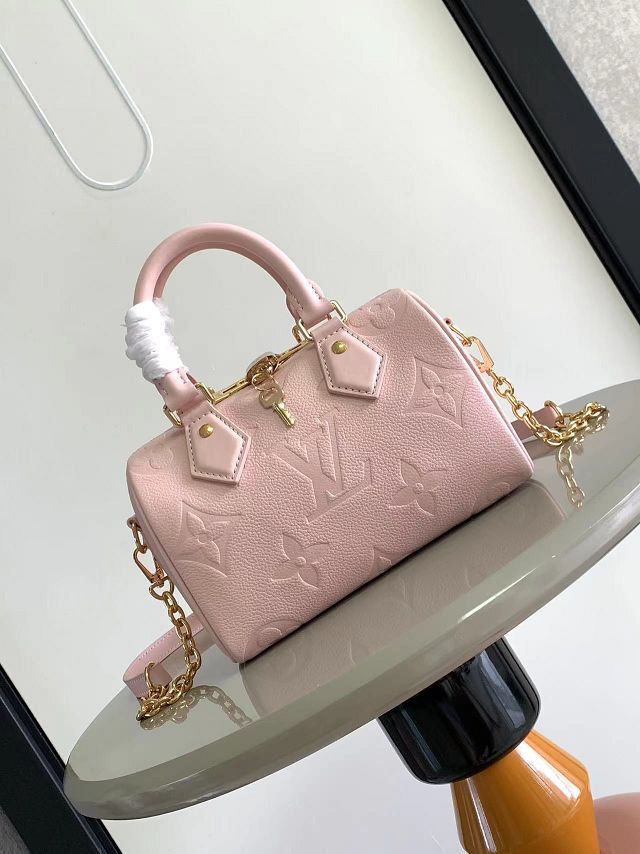 Louis vuitton original calfskin speedy 20 M46397 light pink