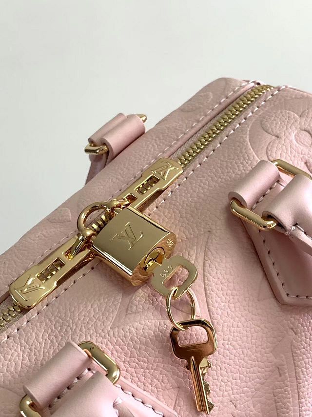 Louis vuitton original calfskin speedy 20 M46397 light pink